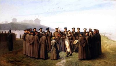Russian Soldiers Relaxing, 1855 by Jean Leon Gerome